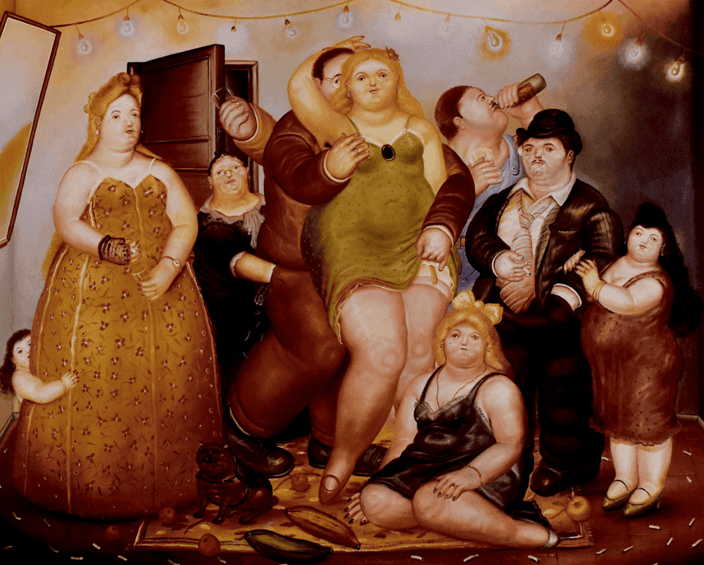 Fernando Botero, ‘House of Raquel Vega’, 1984, Print, Hand Signed and Numbered Offset Lithograph in Colours on Arches Wove Paper, null, Numbered