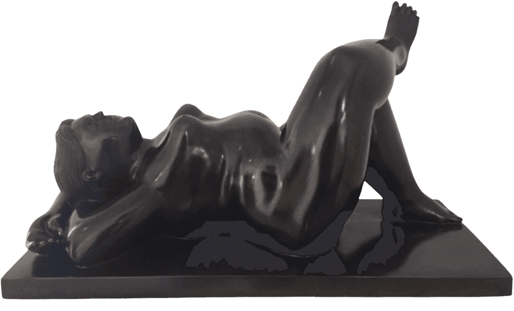 Fernando Botero, ‘Reclining Woman’, 1989, Sculpture, Bronze, null, Numbered
