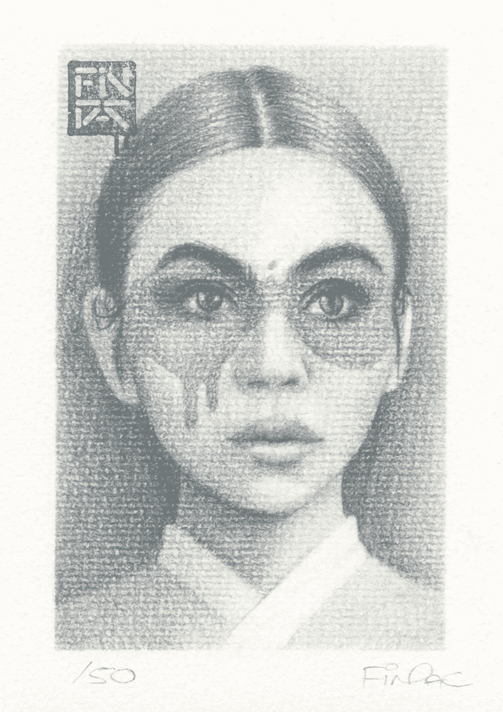 Fin DAC, ‘Anghistsura (Art on a postcard)’, 2025, Print, Fine Art Giclée print on Hahnemühle German Etching Paper, Art on a postcard, Numbered