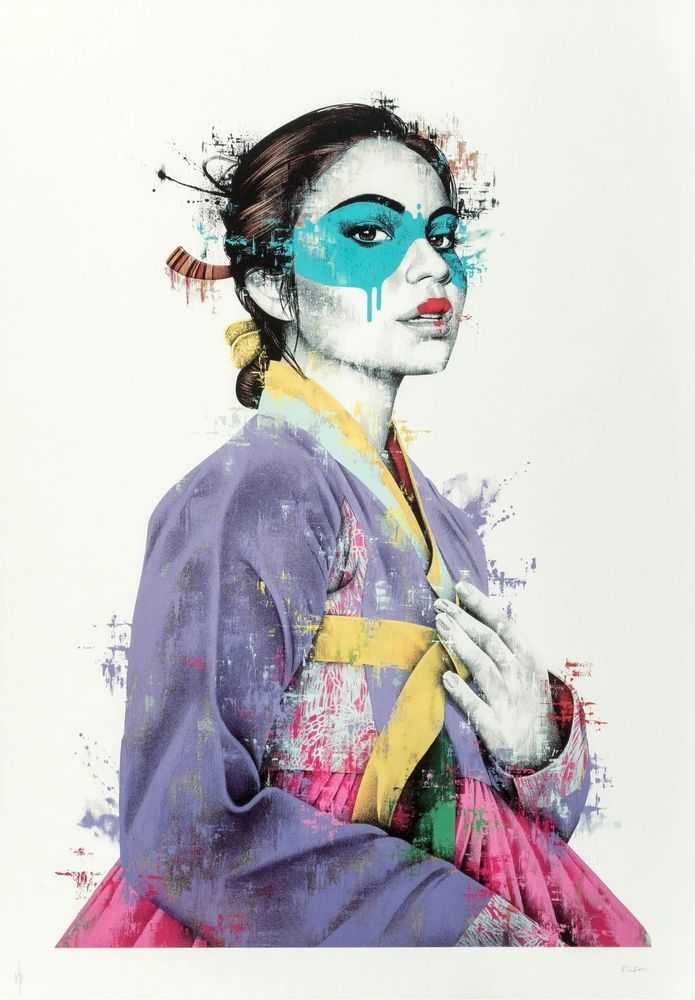 Fin DAC, ‘Jibo (White)’, 04-04-2019, Print, 24 Colour screenprint On 330 Gsm somerset satin Paper, Graffiti Prints, Numbered