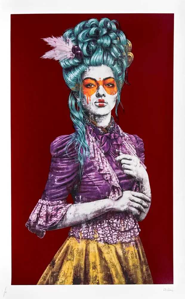 Fin DAC, ‘Madeleine (Main Edition)’, 2024, Print, 26 colour screen print on 330 gsm Somerset satin paper, Graffiti Prints, Numbered
