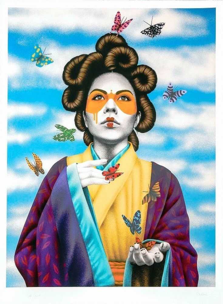 Fin DAC, ‘Nabigwa’, 2023, Print, Mixed media/screen print on 330gsm Somerset Satin with deckled edges. Each print uniquely hand finished in acrylic paint, null, Numbered, Handfinished
