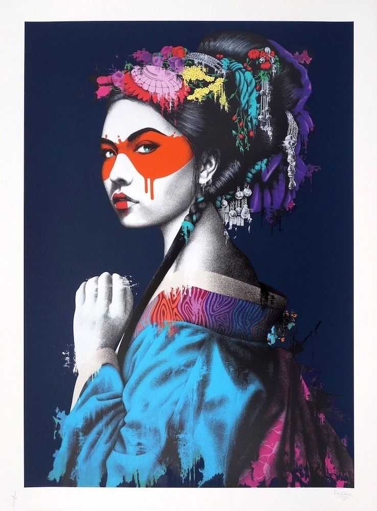 Fin DAC, ‘Shinka’, 26-04-2018, Print, 22 Colour Screenprint On 300 Gsm somerset satin Paper, Graffiti Prints, Numbered