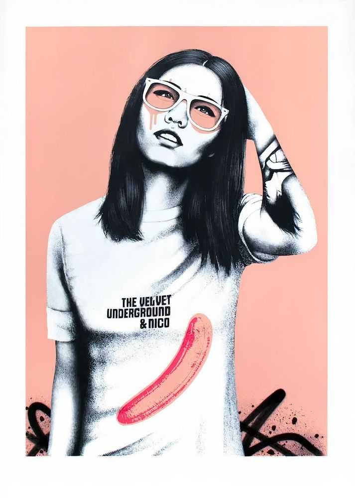 Fin DAC, ‘Velveteen (And See)’, 18-07-2020, Print, 6 colour screenprint and spot varnish overlay on 100% cotton Somerset Satin white 410gsm, West Contemporary, Numbered, Handfinished