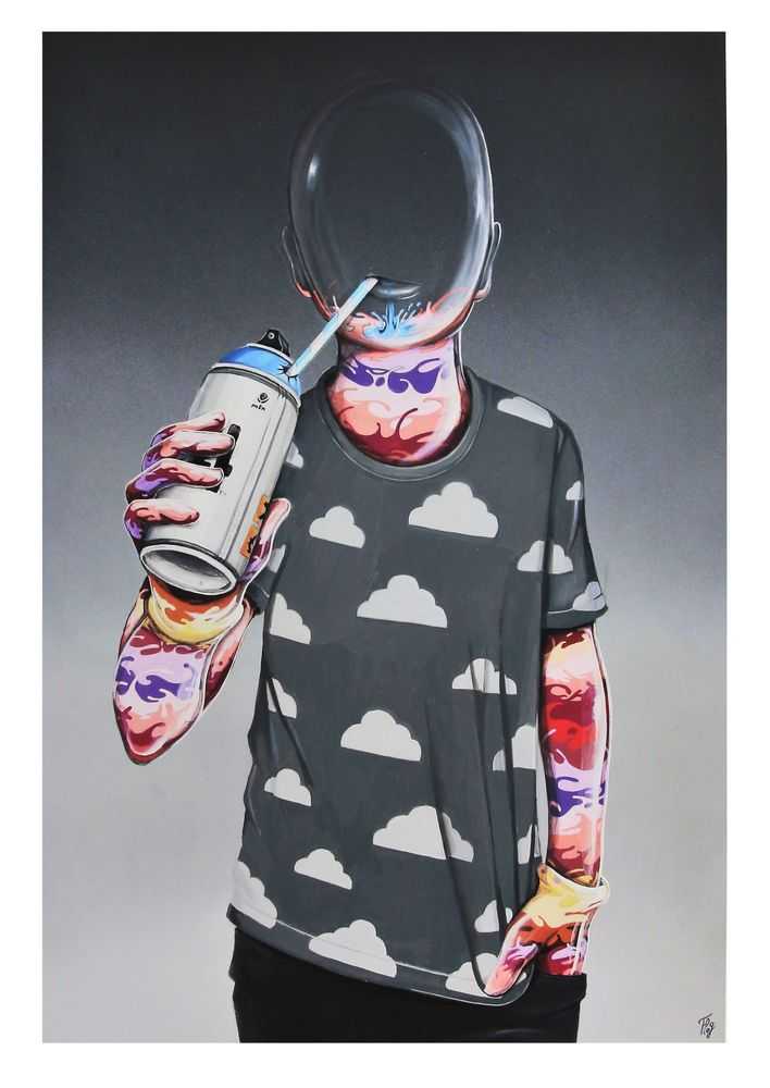 Flog, ‘Smoothie’, 2021, Print, Fine art print, Galerie Mona Lis'Art, Numbered