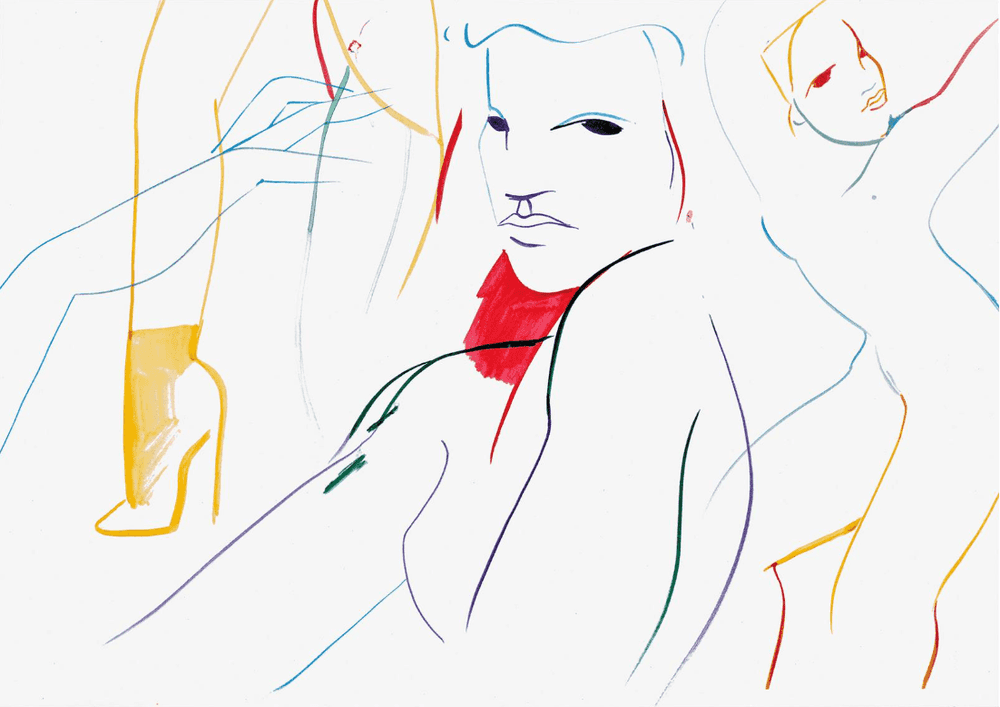 France Lise McGurn, ‘Dream Bod and Bronco’, 2020, Print, Screenprint in colours on Somerset paper, null, Numbered