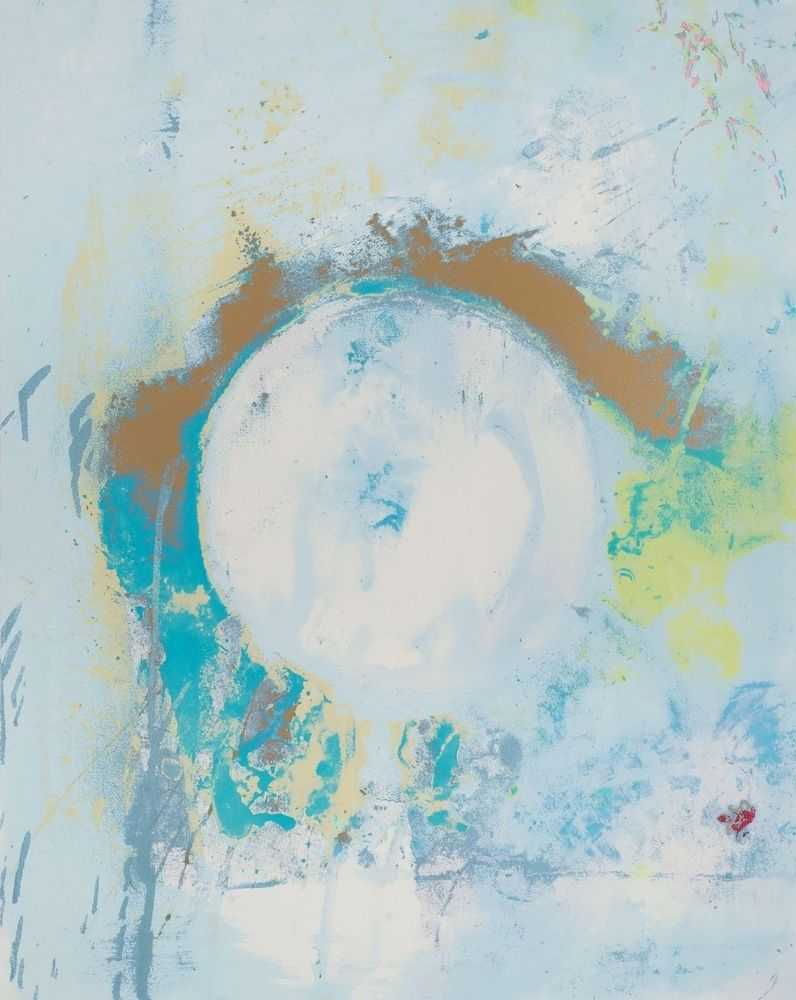 Frank Bowling, ‘Bolt’, 2020, Print, 17 colour screenprint with varnish, metallic and pearlised finishes on Somerset Tub Sized Satin 410gsm, Counter Editions, Numbered, Dated