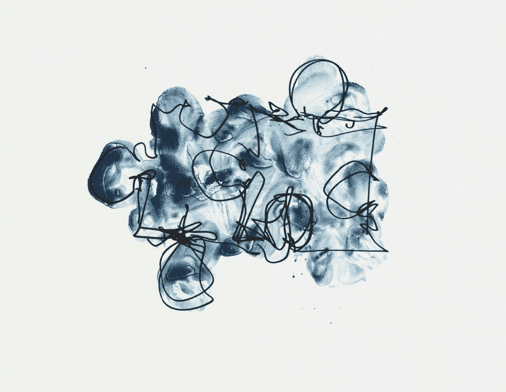 Frank Gehry, ‘Puzzled #4’, 2011, Print, 2 color lithograph, Gemini G.E.L. LLC, 
