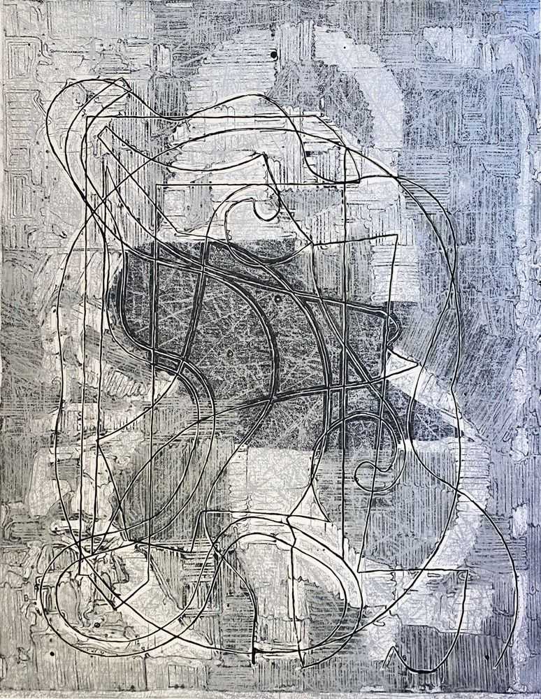 Frank Stella, ‘Imola Three, I (from the Circuits Series)’, 1982, Print, Engraving and relief-printed etching on handmade paper, null, 