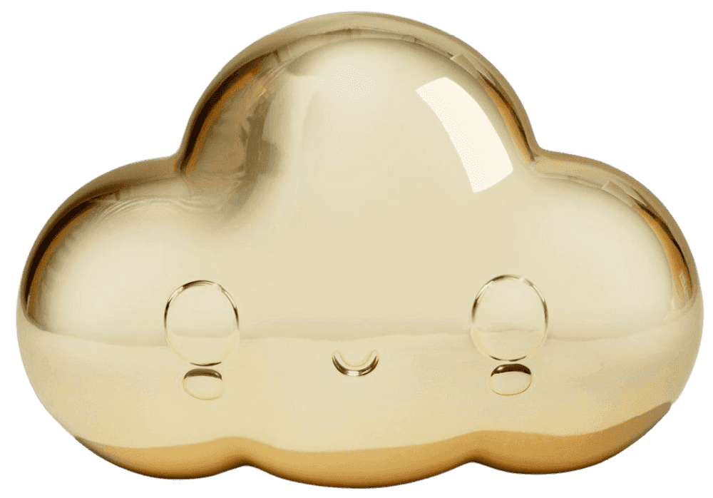 Friends With You, ‘Little Cloud (Gold x/500)’, 2021, Sculpture, Vinyl, DDT, 