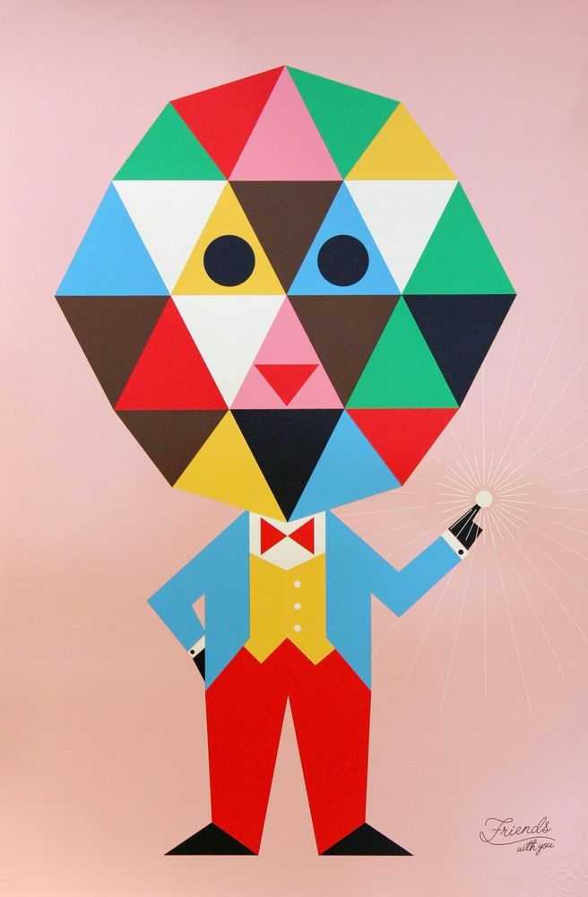 Friends With You, ‘Plasma Boy’, 2009, Print, Silkscreen on Mohawk Via Vellum, 100lbs cover weight paper, Kid Robot, 