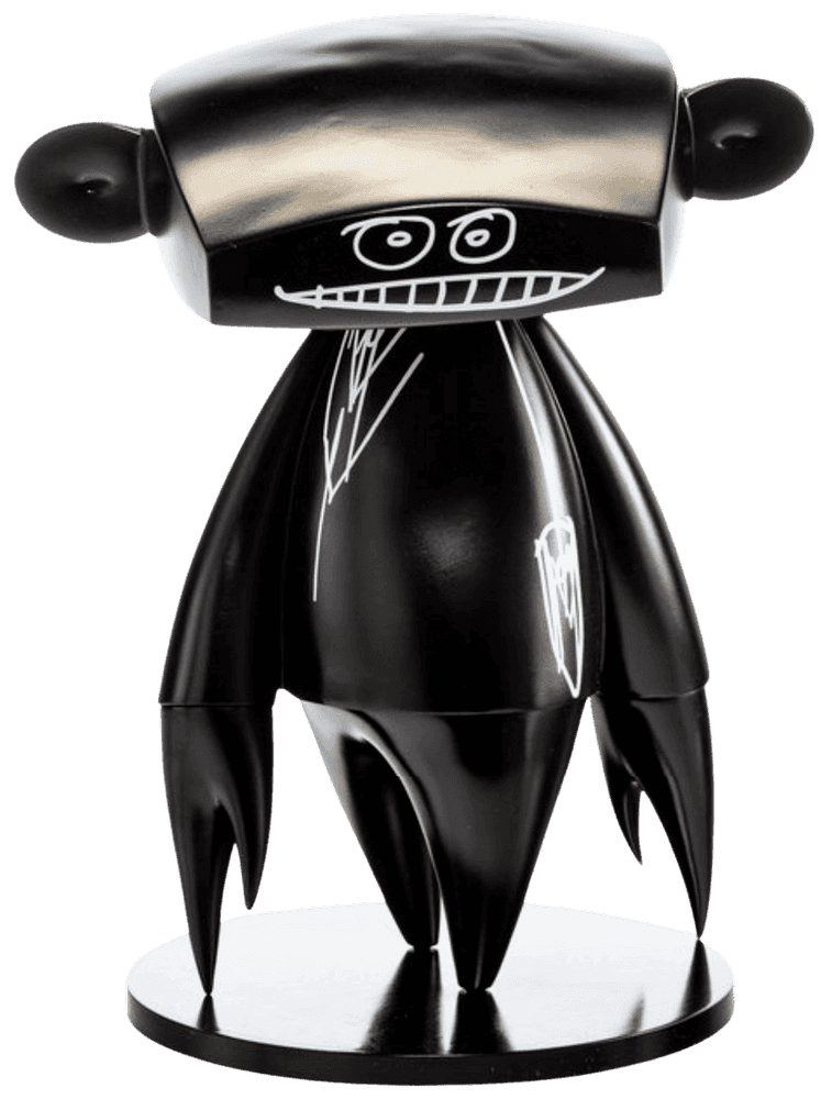 Futura, ‘Johnny Figure (Black)’, 18-07-2019, Sculpture, Painted cast vinyl, Pop Life, Numbered