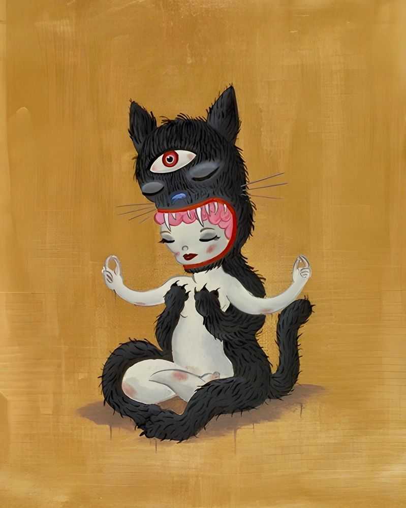 Gary Baseman, ‘The Sanctum Of Purr’, 14-11-2018, Print, Giclee Print, Self Released, Numbered