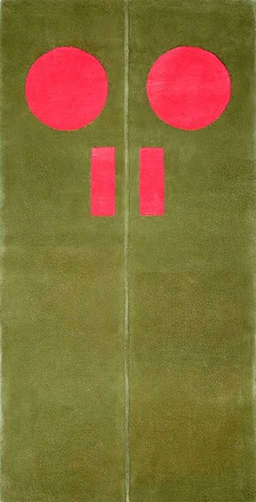 Gary Hume, ‘Door Rug 2 (Green and Pink)’, 2020, Print, Millspun Wool, Christopher Farr, Numbered