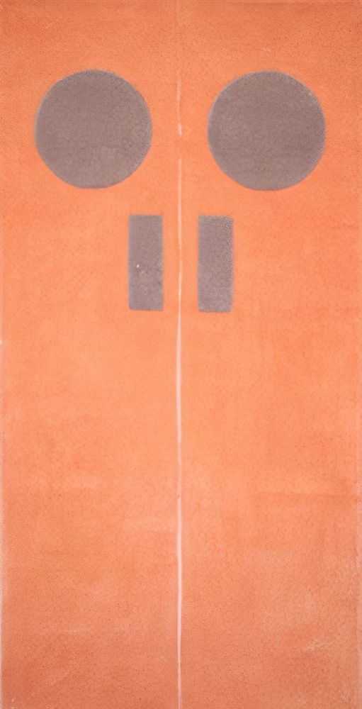 Gary Hume, ‘Door Rug 5 (Orange)’, 2020, Print, Millspun Wool, Christopher Farr, Numbered