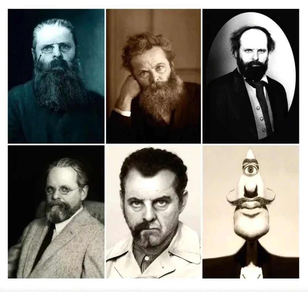 Gavin Turk, ‘The Beard Project’, 2015, Print, LIthographic print, null, Numbered