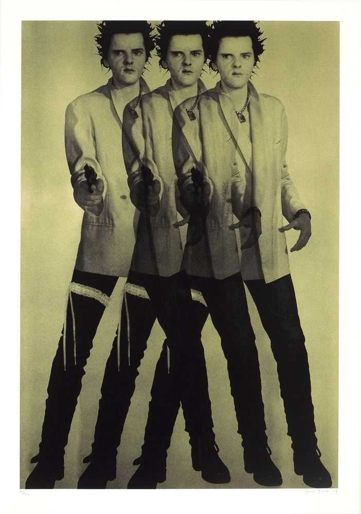 Gavin Turk, ‘Triple Pop (Gold)’, 26-09-2009, Print, 2 colour screenprint. Printed on Somerset Tub Sized 410gsm paper, Counter Editions, Numbered