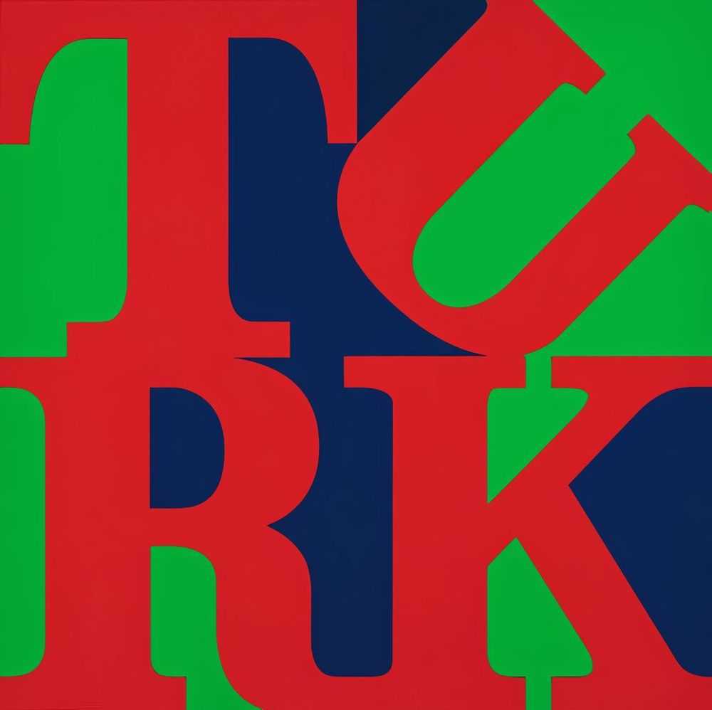 Gavin Turk, ‘Turk Love Red’, 2009, Print, Screenprint on Somerset 410gsm, Paul Stolper Gallery, Numbered