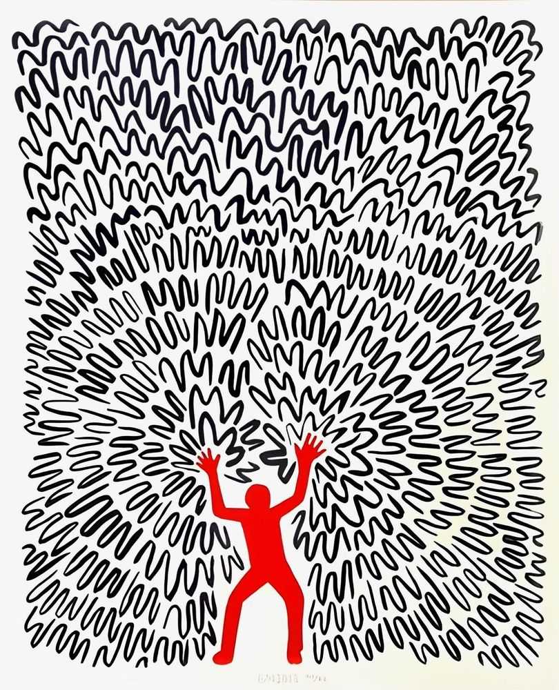 Geoff McFetridge, ‘Clap’, 21-03-2013, Print, Screen Print, Pottok Prints, Numbered