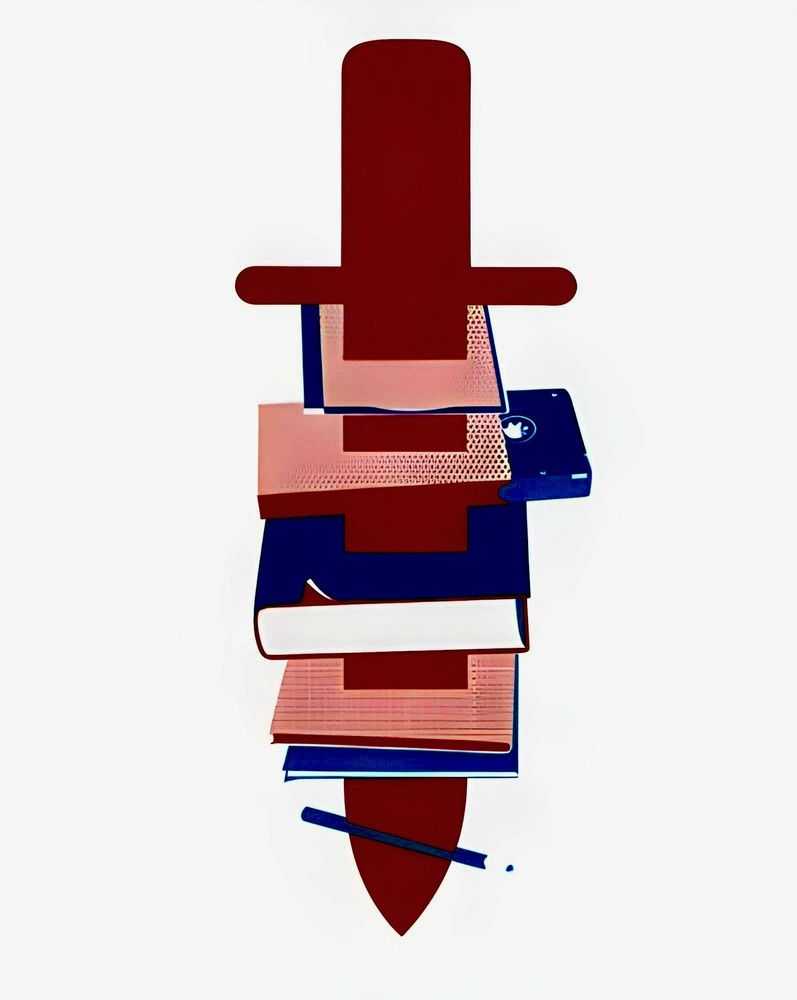 Geoff McFetridge, ‘Stabbed’, 2008, Print, Screen Print, Arkitip, Numbered