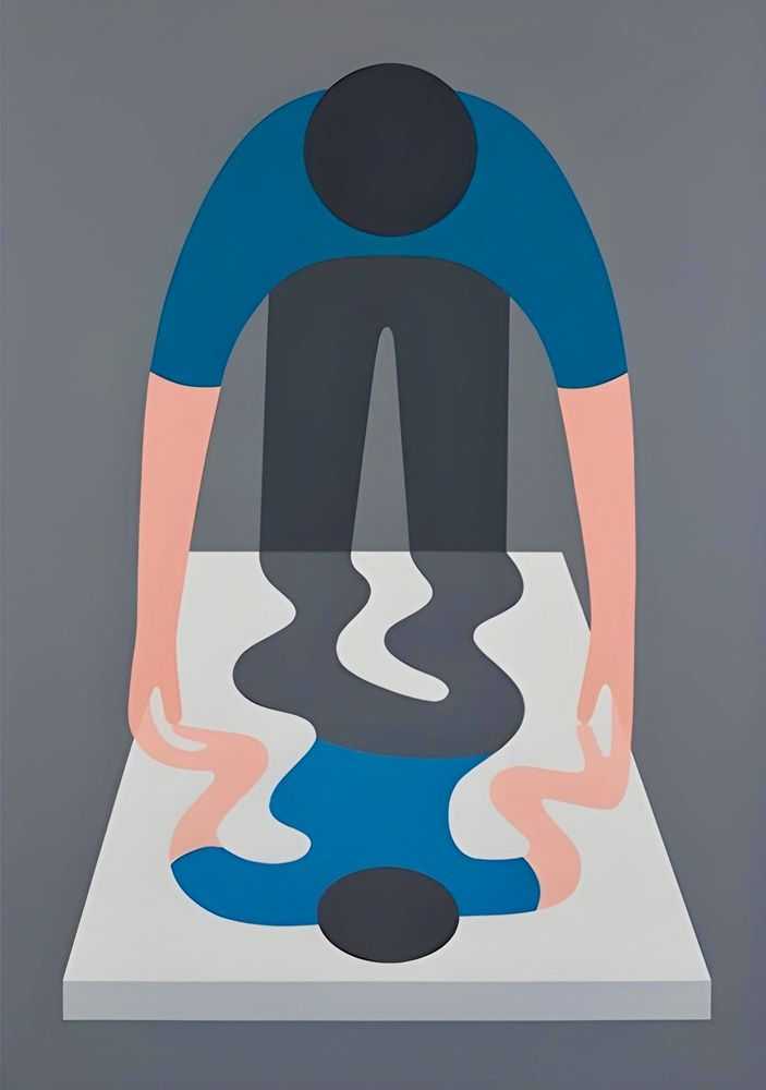 Geoff McFetridge, ‘You As A Mirror’, 01-09-2017, Print, Offset Lithograph, CHART x HAY, 