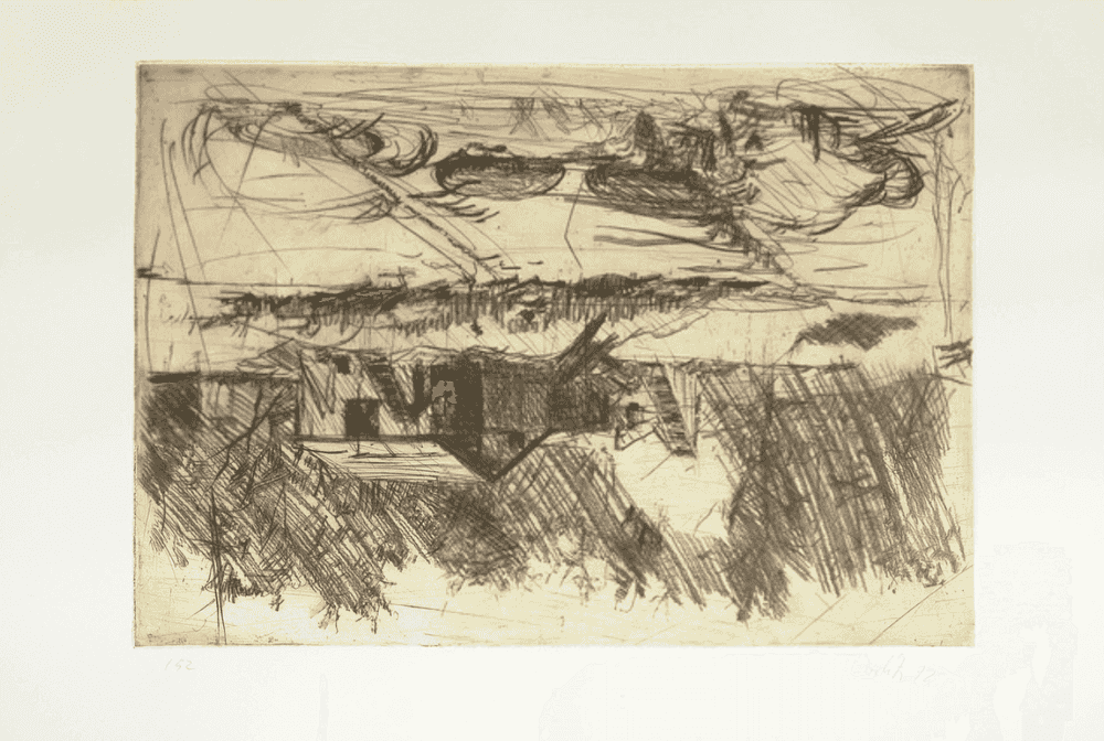 Georg Baselitz, ‘Eine Woche (One Week)’, 1972, Print, Etching and aquatinta, null, Numbered, Dated