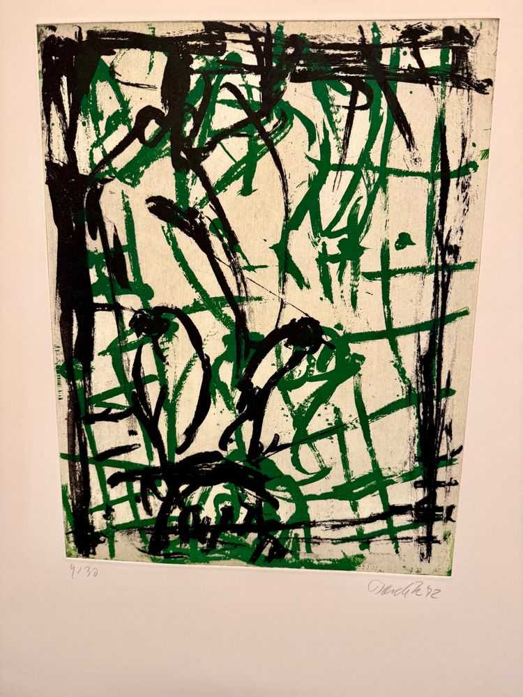 Georg Baselitz, ‘Geschwister Rosa’, 1992, Print, Color etching, null, 
