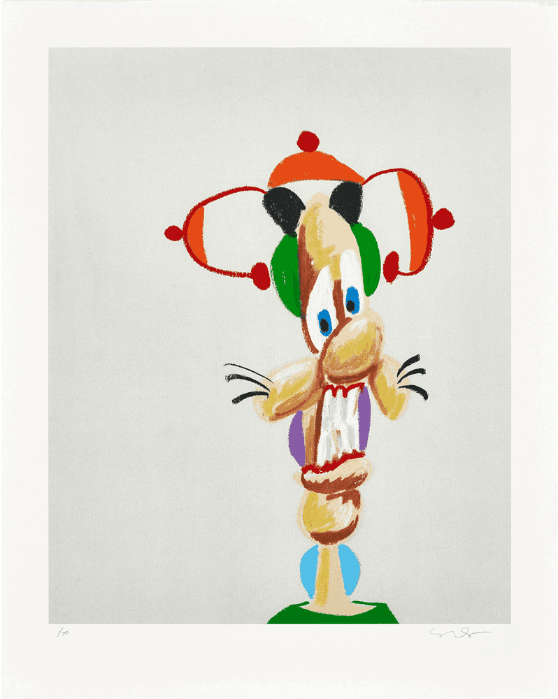 George Condo, ‘Electric Harlequin’, 2000, Print, Lithograph with screenprint in colours on Fabriano paper, Not Known, Numbered