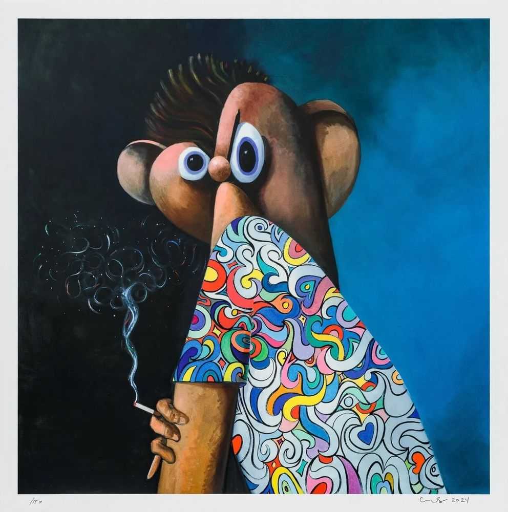 George Condo, ‘Lost In Time’, 2024, Print, 22 colour silkscreen with spot colours on 600gsm Somerset Tub Sized Radiant White paper.
, Avant Arte, Numbered
