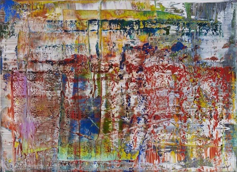 Gerhard Richter, ‘Abstraktes Bild (P1)’, 14-11-2014, Print, Diasec mounted chromogenic print on aluminium, HENI, Numbered
