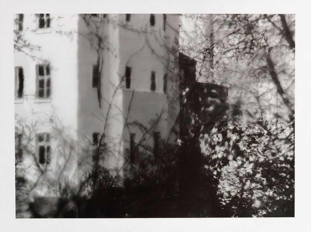Gerhard Richter, ‘Besetztes Haus (Squatter's House)’, 1990, Print, Offset print on card, Self-released, Numbered, Dated