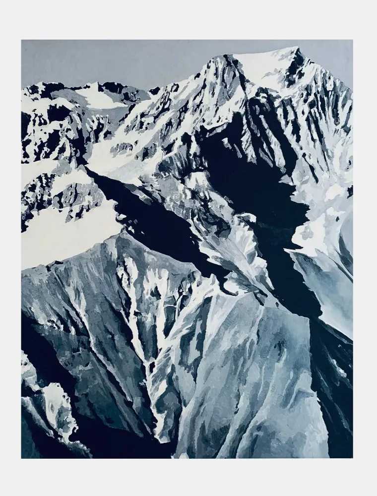 Gerhard Richter, ‘Himalaya’, 2021, Print, 5-color hybrid print on 260g Rives handmade paper, Kunsthaus Zurich, 
