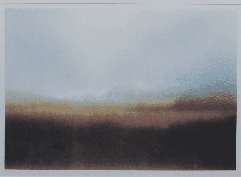 Gerhard Richter, ‘Teydelandschaft’, 1971, Print, Lithograph, null, Numbered, Dated