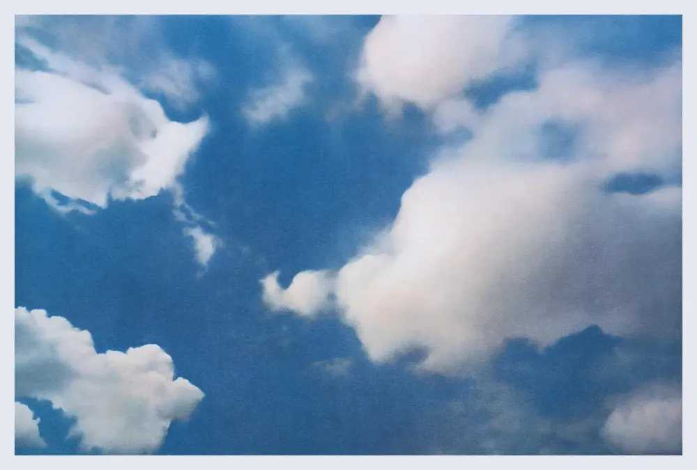 Gerhard Richter, ‘Wolke (Cloud)’, 2021, Print, Hybrid raster dissolved offset/digital high quality art print on Rives 260 gsm paper, Kunsthaus Zurich, 