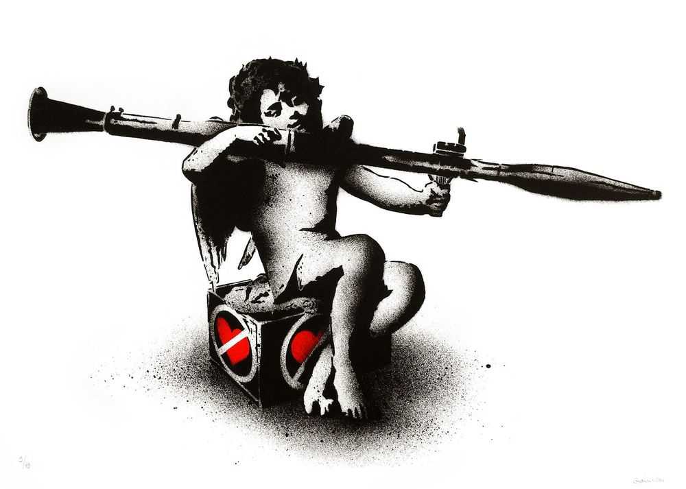 Goin, ‘Heartbreaker’, 2014, Print, 2 colors screenprint, Self-released, Numbered
