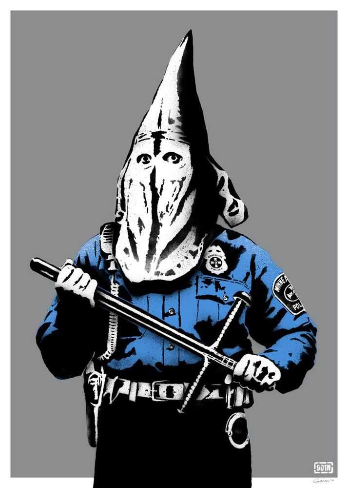 Goin, ‘KKOP’, 2020, Print, 3 colors screenprint, Self-released, 