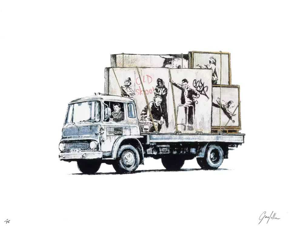 Gonefellow, ‘Graffiti Truck: The Parody’, 2016, Print, Screenprint in colours on wove paper, null, Numbered