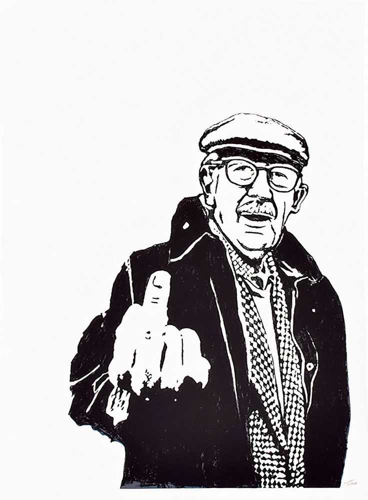 Gonefellow, ‘Rude Farmer’, 2017, Print, Serigraph, null, Numbered