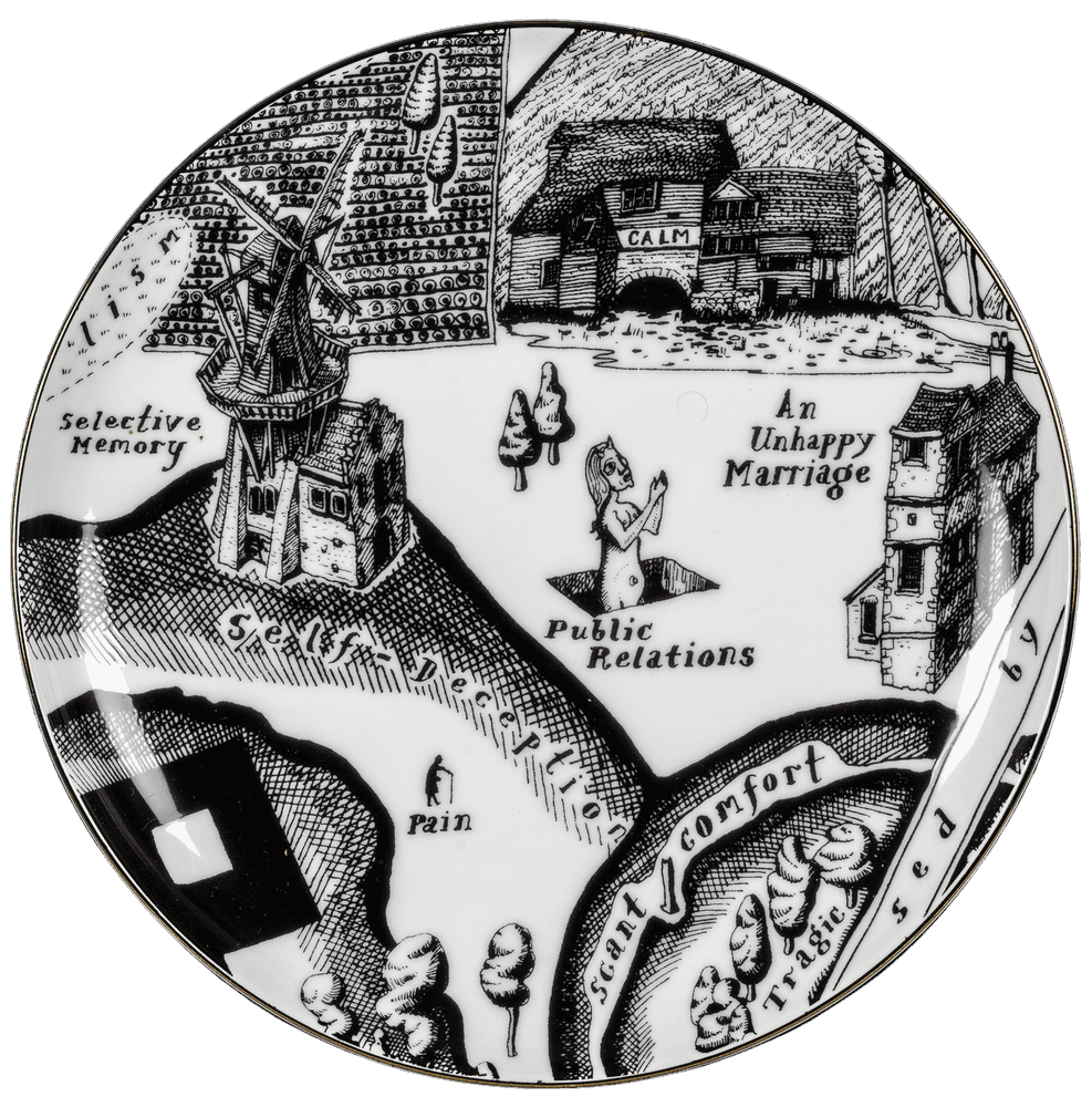 Grayson Perry, ‘Map Of Days - Public Relations (Plate)’, 2023, Collectible, Ceramic plate, null, 