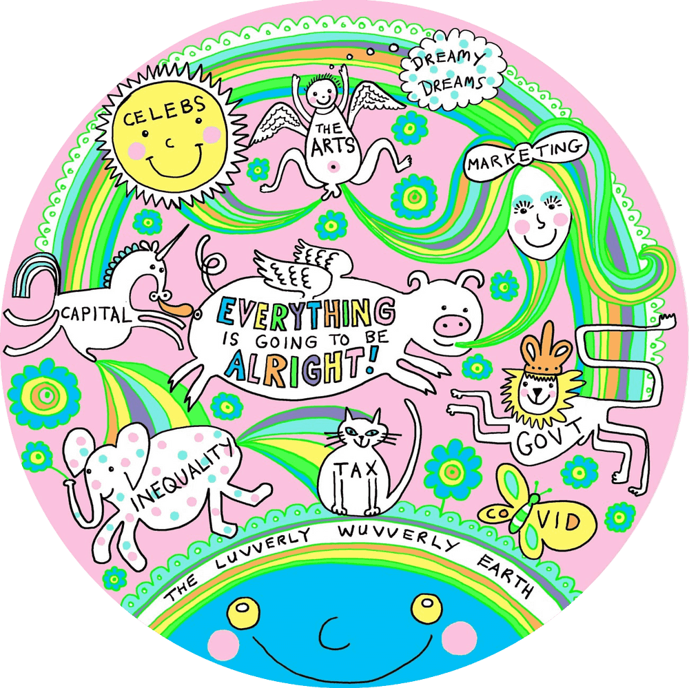 Grayson Perry, ‘Rainbow Sickness (Plate)’, 2021, Collectible, Porcelain, Royal Academy of Arts, 