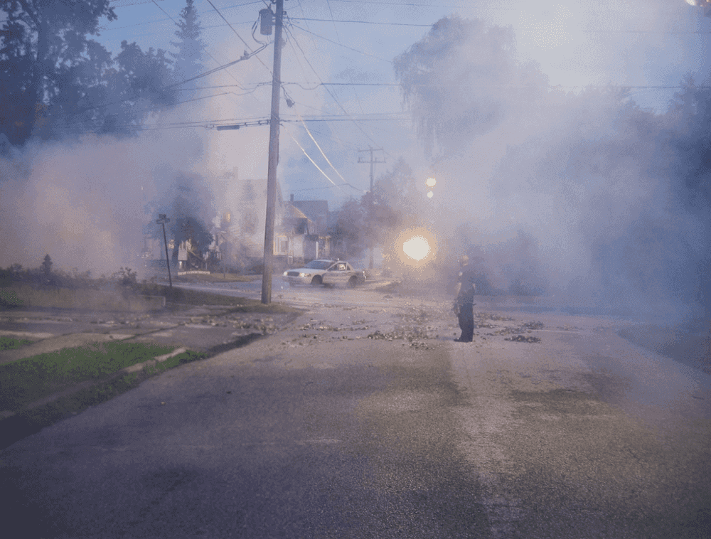 Gregory Crewdson, ‘Production Still (Library Street #2)’, 2003, Photography, Digital c-print, null, Numbered