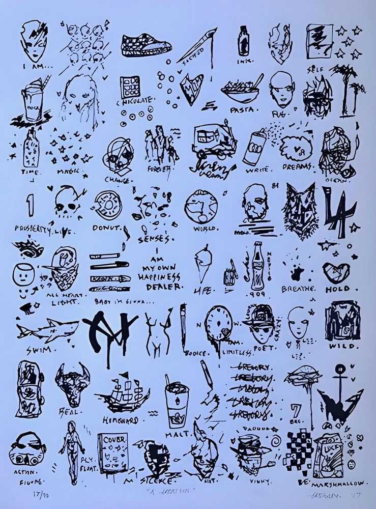 Gregory Siff, ‘A Great Life’, 17-10-2017, Print, Screen Print, Self Released, 