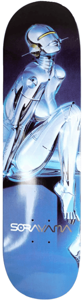 Hajime Sorayama | Sexy Robot 04 (Skateboard) | Buy & Sell | FairArt