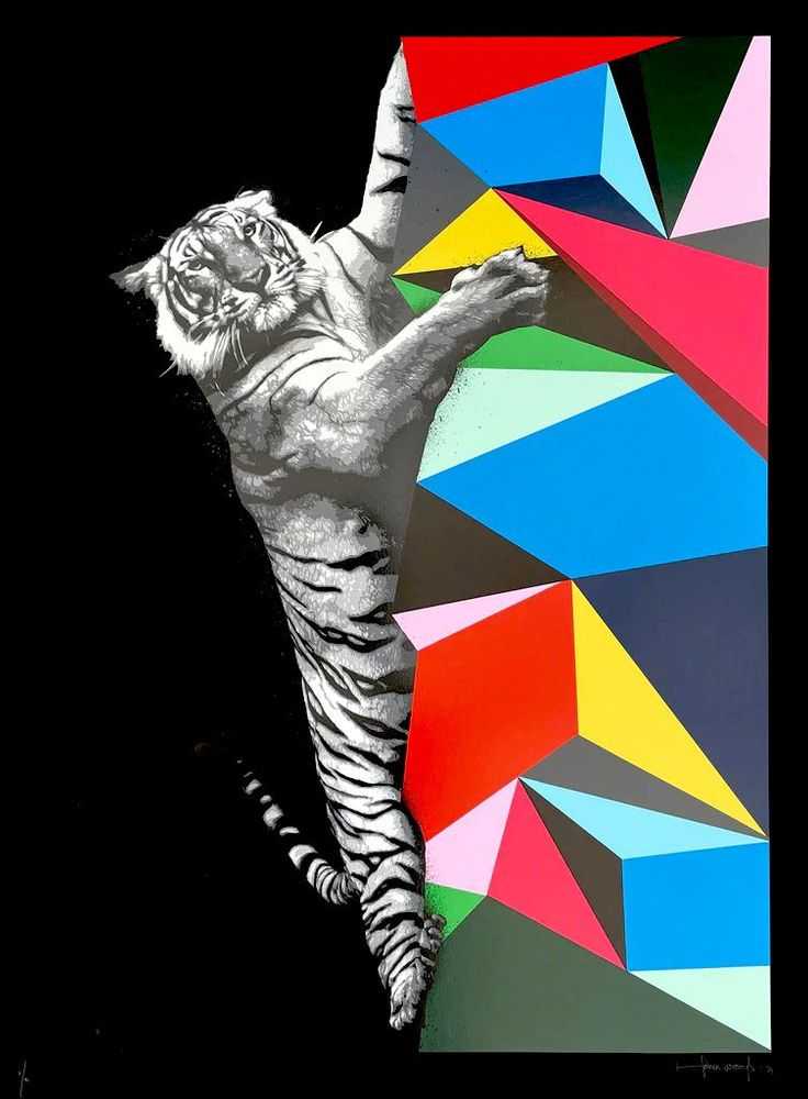 Hama Woods, ‘Climb To Safety (Black)’, 29-07-2021, Print, 24 colour screenprint on black plike 300 gsm paper, Graffiti Prints, Numbered