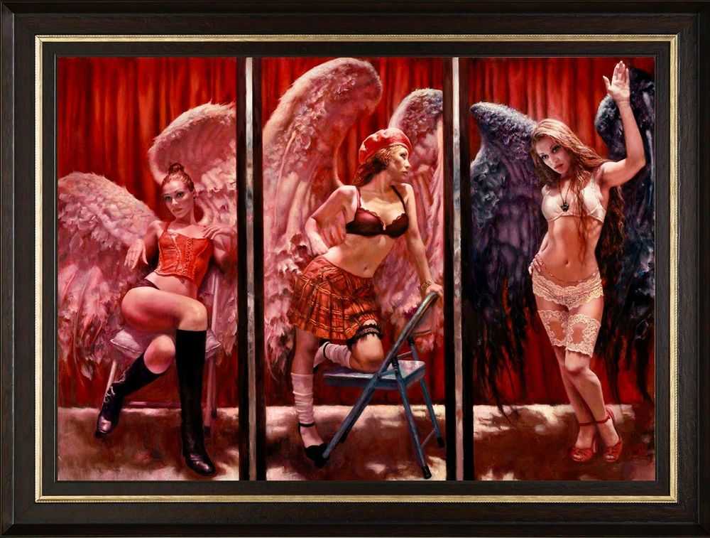Hamish Blakely, ‘Angels Of Amsterdam’, 2015, Print, Fine art print, Castle Fine Art, Numbered, Framed