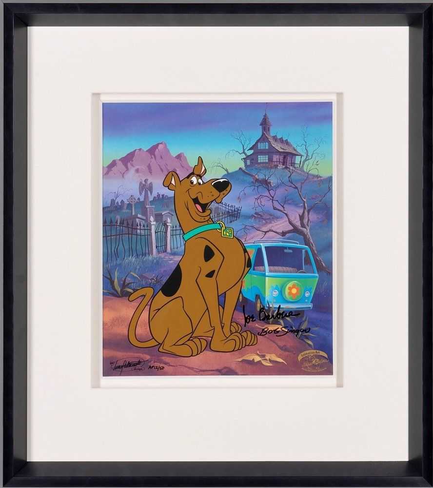 Hanna-Barbera, ‘Classic Scooby-Doo’, 2021, Print, Fine Art Print, Castle Fine Art, Numbered, Framed