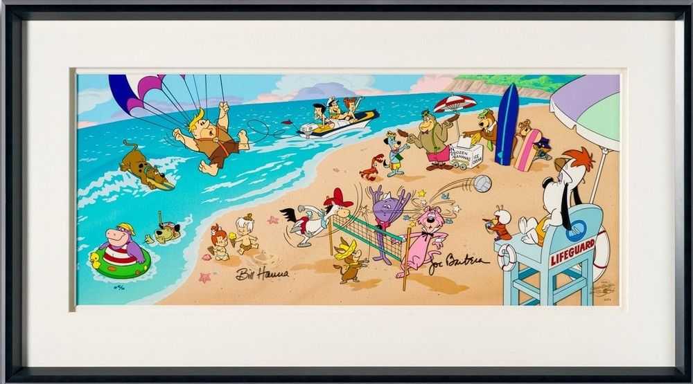 Hanna-Barbera, ‘Endless Summer’, 2020, Print, Fine Art Print, Castle Fine Art, Numbered, Framed