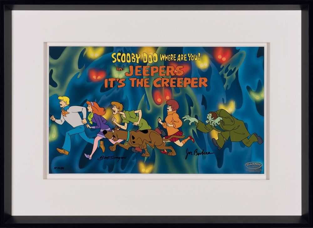 Hanna-Barbera, ‘Jeepers It's The Creeper’, 2021, Print, Fine Art Print, Castle Fine Art, Numbered, Framed