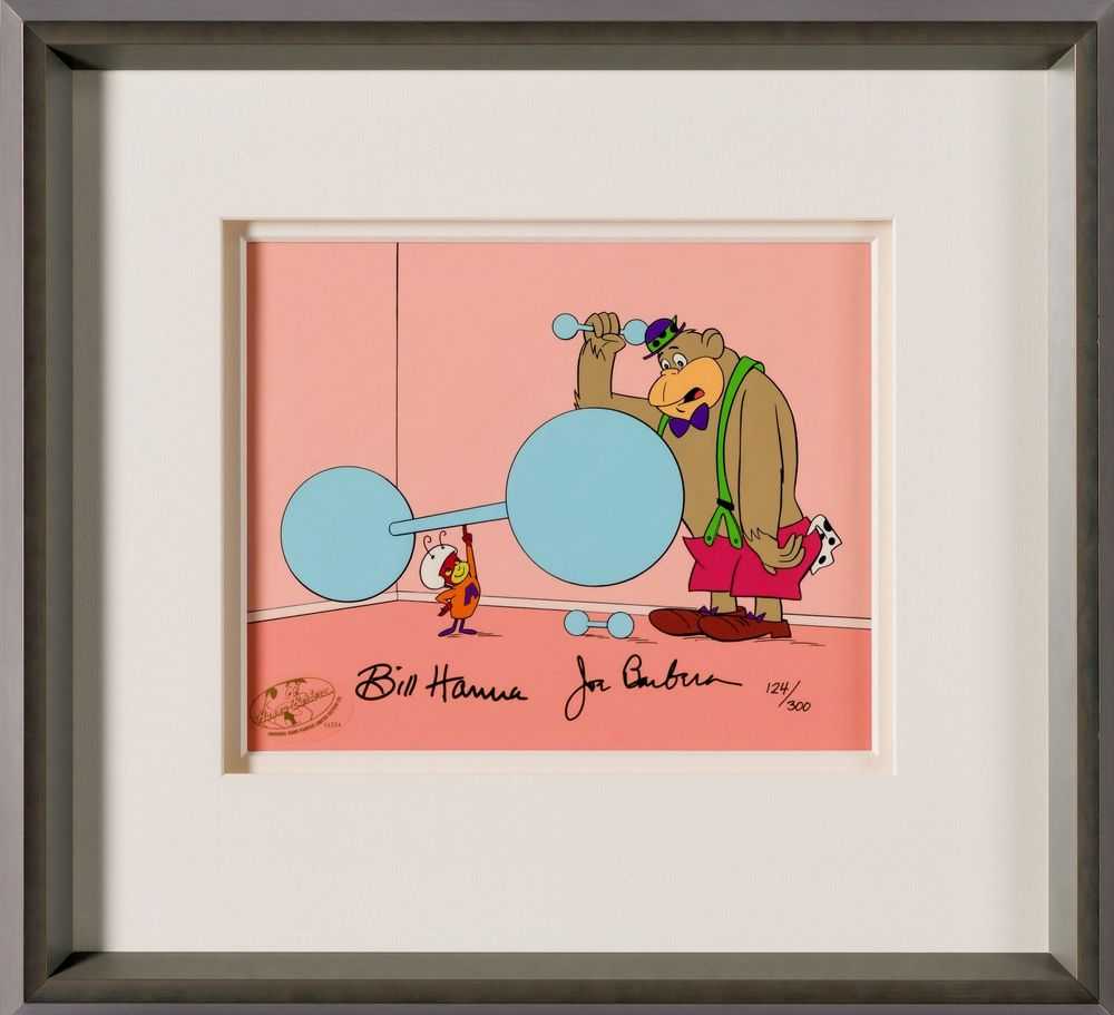 Hanna-Barbera, ‘Magilla Gorilla and Atom Ant’, 2022, Print, Fine Art Print, Castle Fine Art, Numbered, Framed