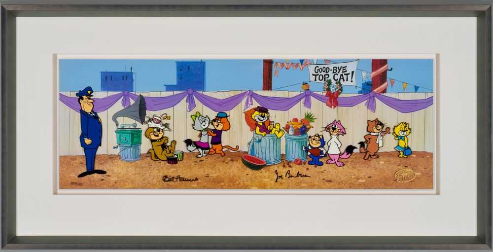 Hanna-Barbera, ‘The Most Effectual Top Cat’, 2020, Print, Lithograph print, Castle Fine Art, Numbered, Framed